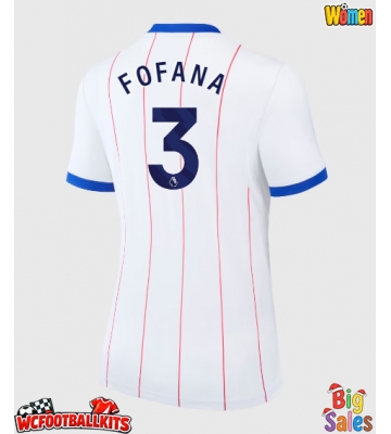 Chelsea Wesley Fofana #3 Replica Third Stadium Shirt for Women 2026-27 Short Sleeve
